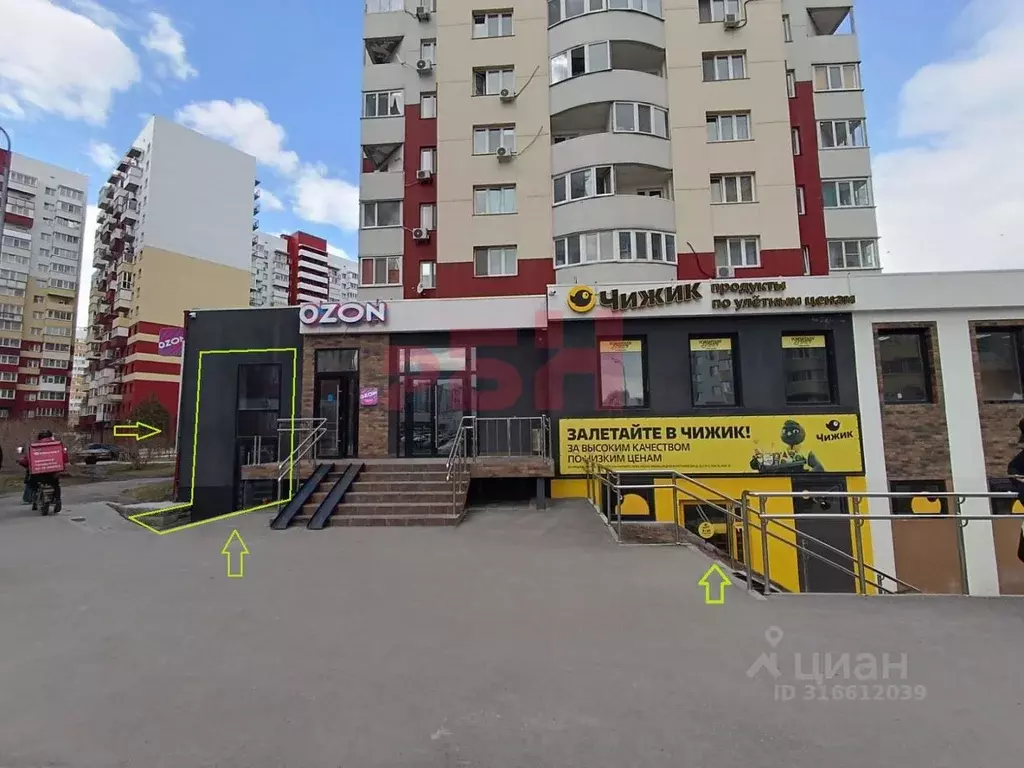 Торговая площадь в Тюменская область, Тюмень ул. Василия Гольцова, 3 ... - Фото 1