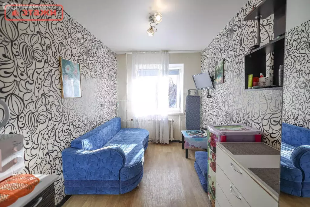 1к в 6-комнатной квартире (9 м) - Фото 2