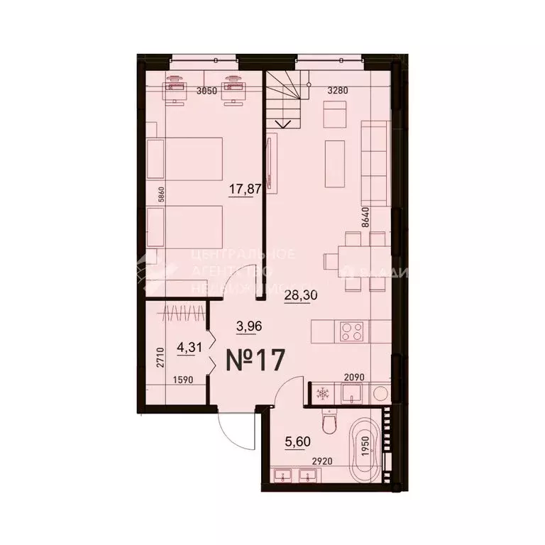 3-комнатная квартира: Рязань, Мещёрская улица, 24/12 (98.85 м) - Фото 0