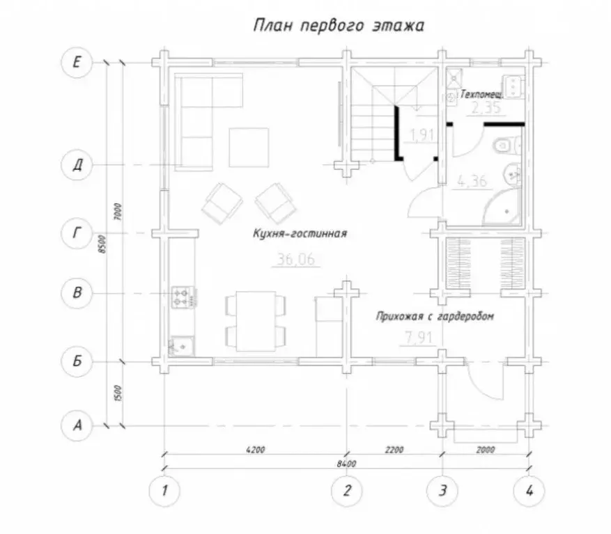 Дом в Тюменская область, Тюменский район, д. Елань 14 (115 м) - Фото 1