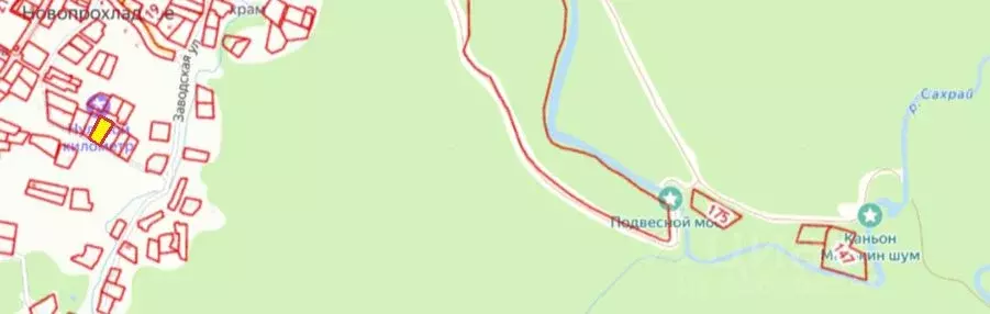 Участок в Адыгея, Майкопский район, Даховское с/пос, с. Новопрохладное ... - Фото 2