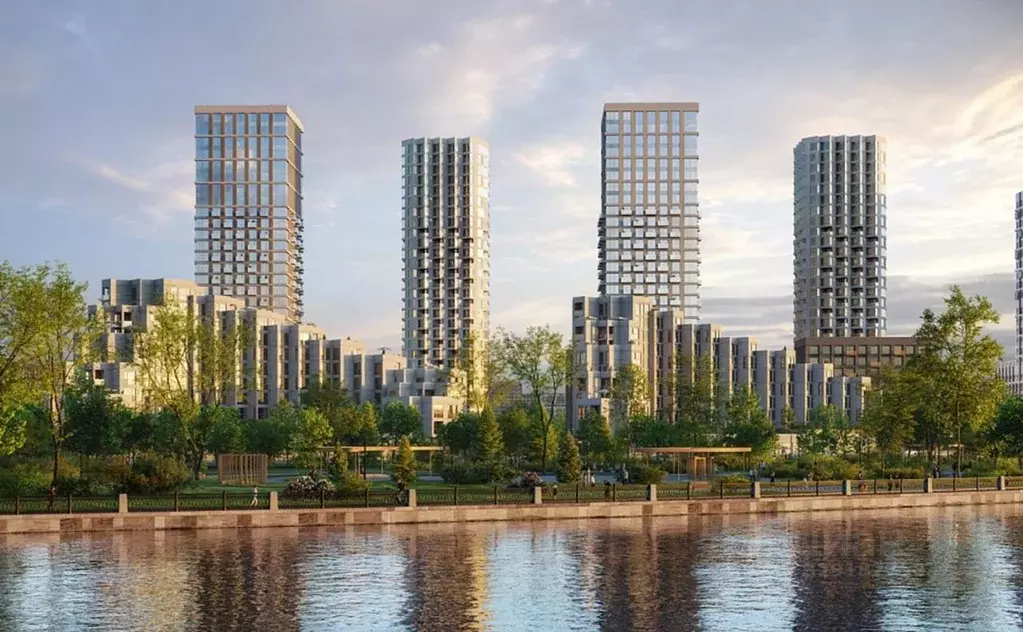 3-к кв. Москва 3-я оч., Шагал жилой комплекс, к8 (76.7 м) - Фото 2