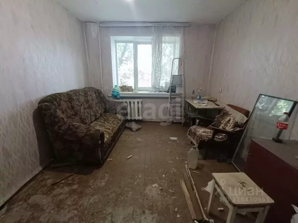 1-к кв. Кемеровская область, Юрга ул. Никитина, 28 (12.4 м) - Фото 0
