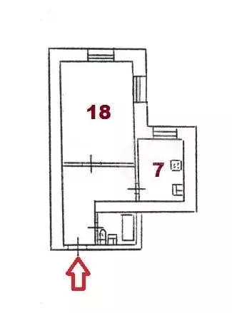 1-комнатная квартира: Воронеж, улица Гаршина, 16 (37.6 м) - Фото 1
