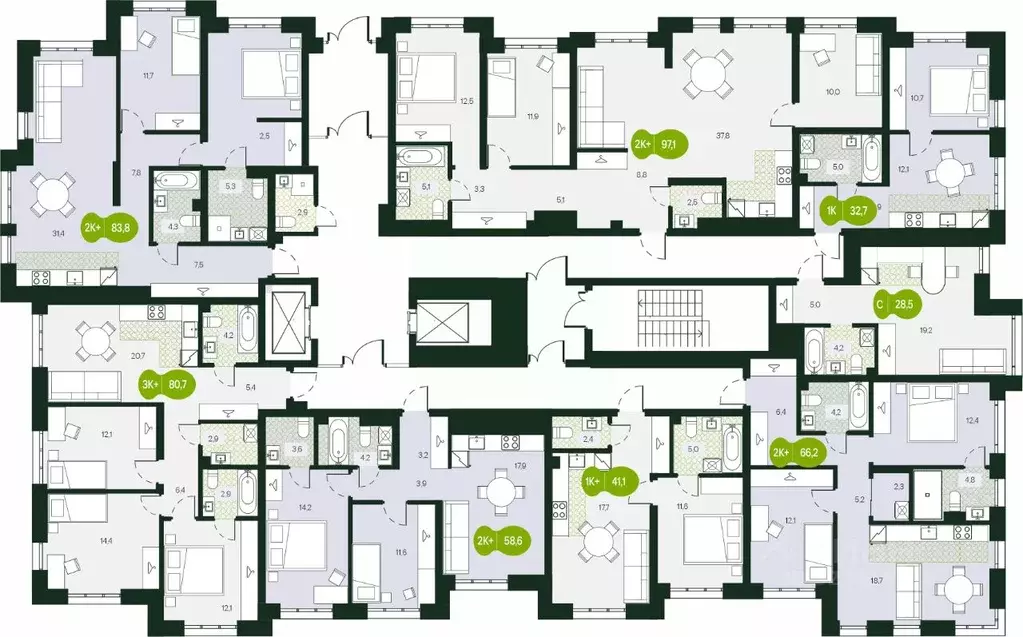 4-к кв. Забайкальский край, Чита Каштакский мкр,  (97.1 м) - Фото 1