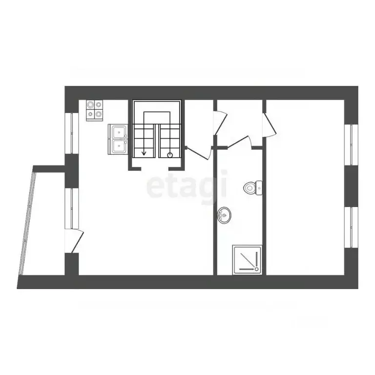 Таунхаус в Хабаровский край, Хабаровск ул. Данчука, 19А (200 м) - Фото 2