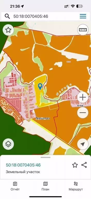 Участок в Московская область, Можайский муниципальный округ, д. ... - Фото 2