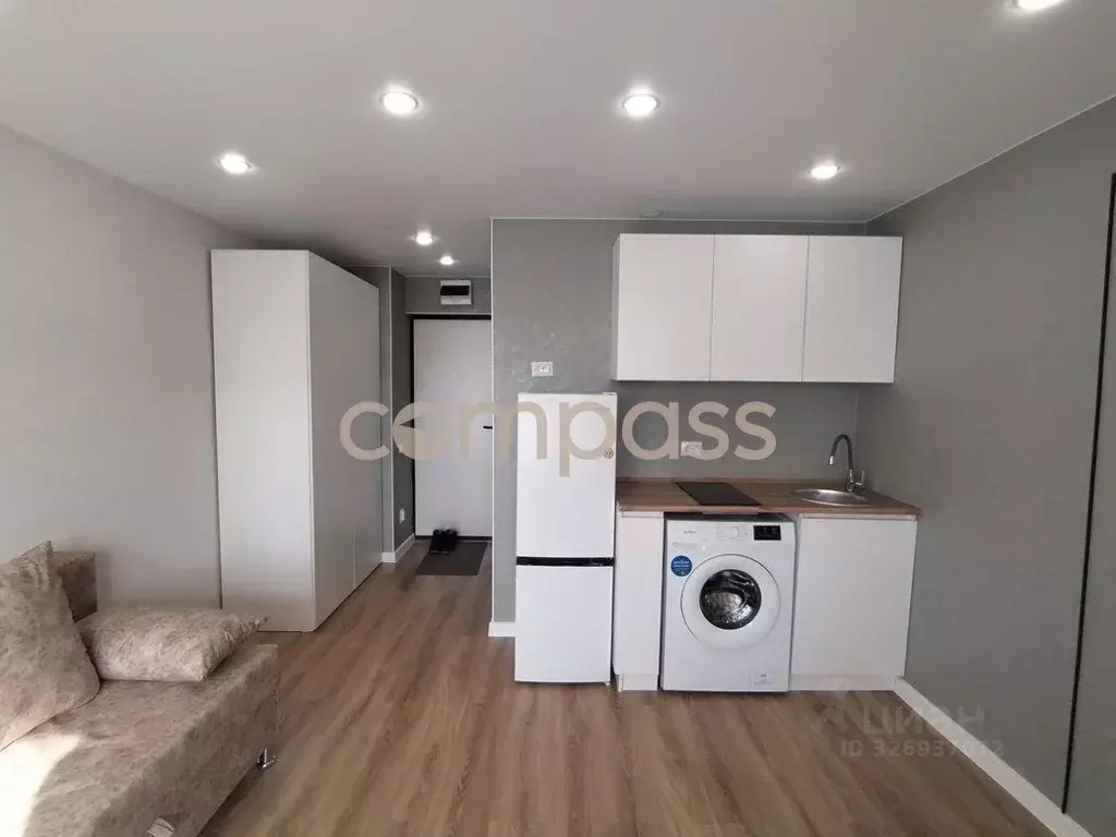 Студия Тюменская область, Тюмень ул. 30 лет Победы, 77 (21.0 м) - Фото 2