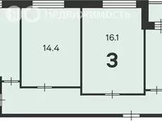 3-комнатная квартира: Москва, улица Молодцова, 25к1 (71.3 м) - Фото 0