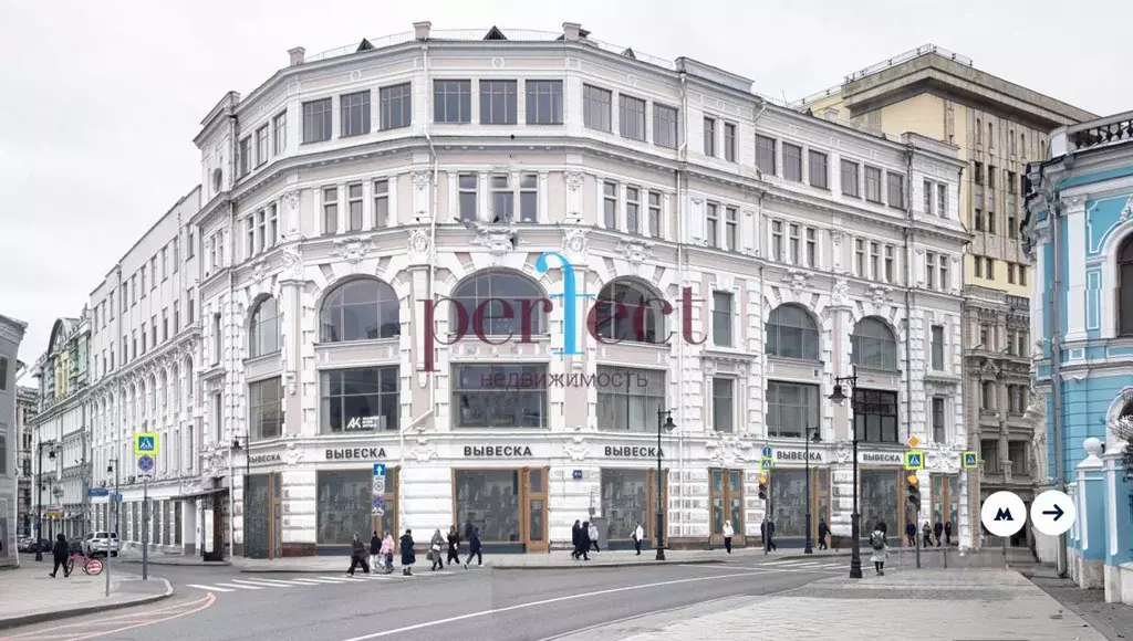 Торговая площадь в Москва Мясницкая ул., 8/2 (53 м) - Фото 1