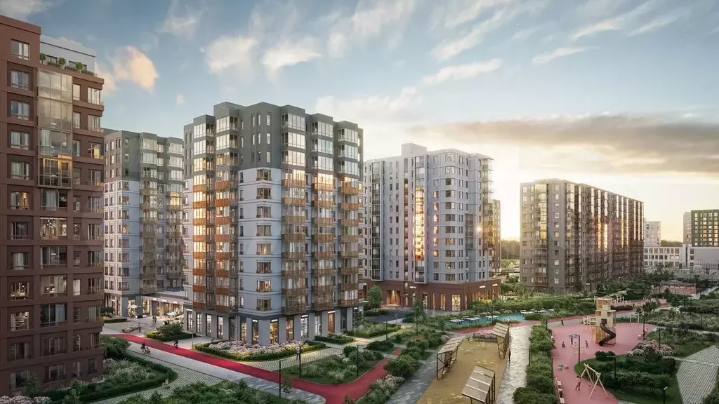 3-к. квартира, 131,9 м, 1/12 эт. - Фото 1