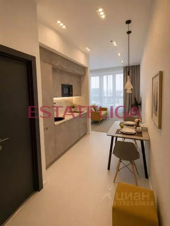 Студия Москва Шелепихинская наб., 34к4 (29.1 м) - Фото 2