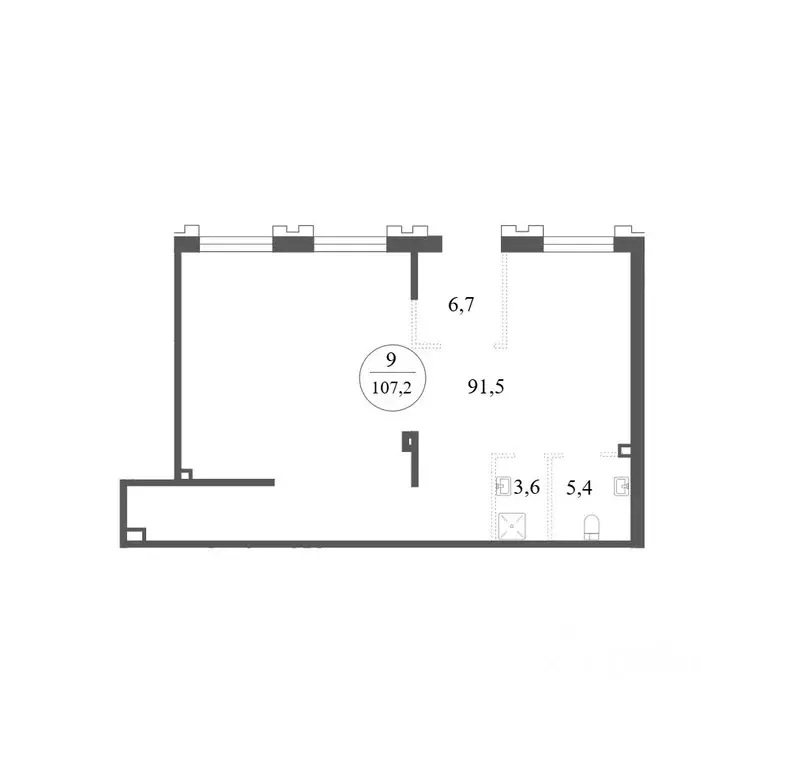 Помещение свободного назначения в Московская область, Одинцовский ... - Фото 1