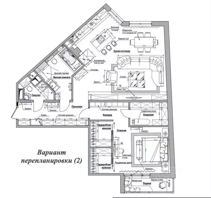 2-к кв. Санкт-Петербург Ждановская ул., 29 (119.0 м) - Фото 1