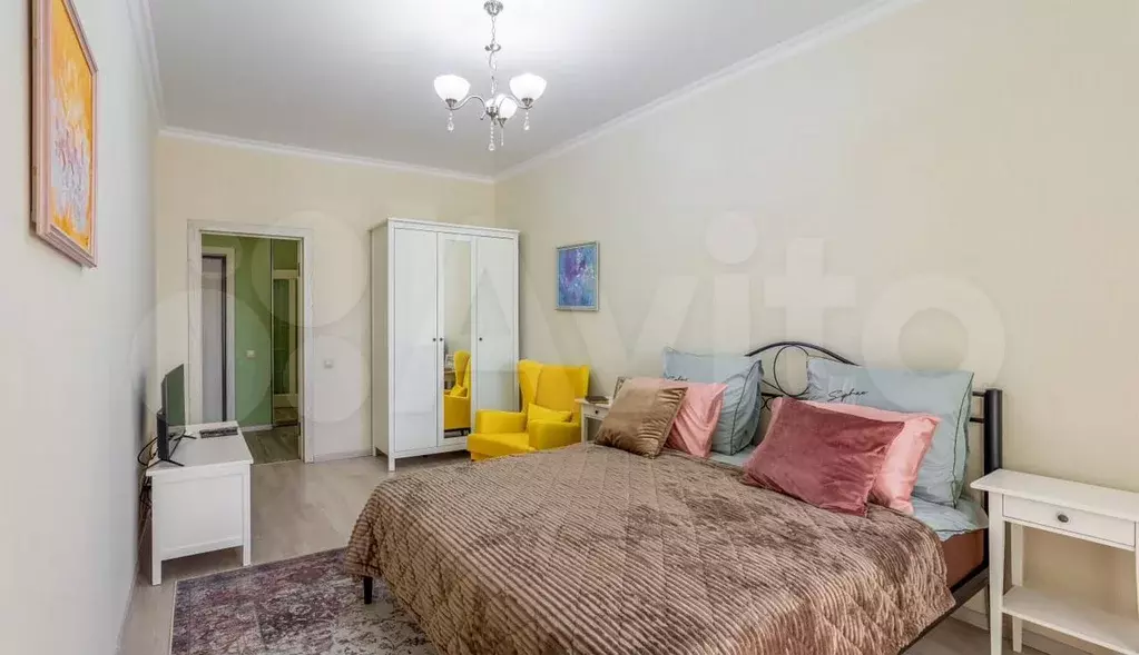 1-к. квартира, 43 м, 1/7 эт. - Фото 0