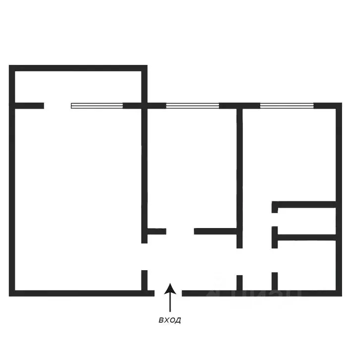 2-к кв. Москва Учинская ул., 3к1 (50.0 м) - Фото 1