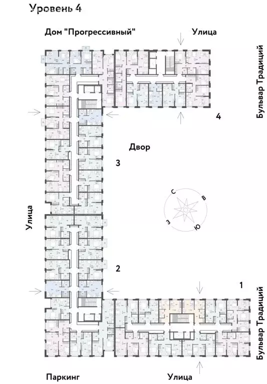 3-комнатная квартира: Тюмень, улица Восстания (57.54 м) - Фото 1