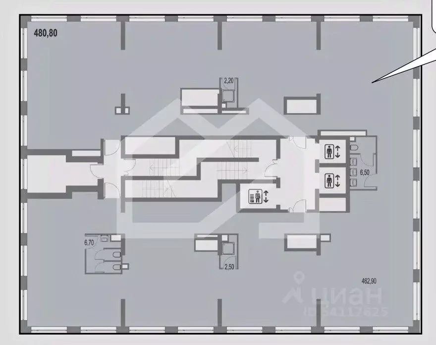 Помещение свободного назначения в Москва ул. Академика Челомея, 1А ... - Фото 1