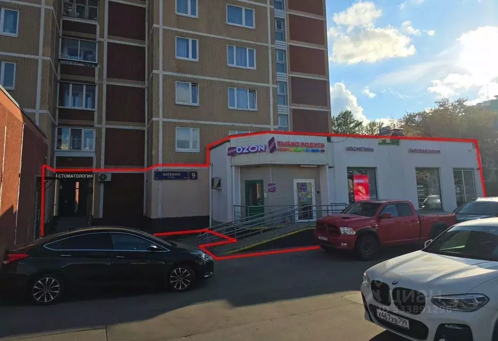 Помещение свободного назначения в Москва ул. Мневники, 9 (262 м) - Фото 1