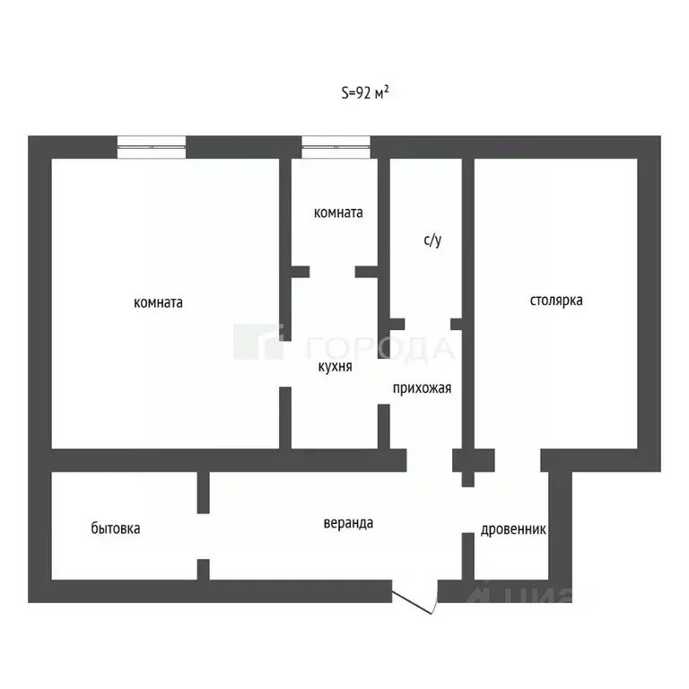 Дом в Алтайский край, Барнаул ул. Ломоносова, 33а (92 м) - Фото 2