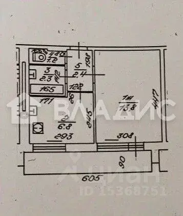 1-к кв. Калининградская область, Светлый Береговая ул., 2 (26.5 м) - Фото 2