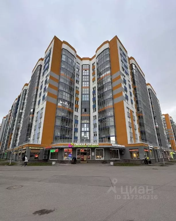 1-к кв. Ленинградская область, Мурино Всеволожский район, ул. Шувалова ... - Фото 0