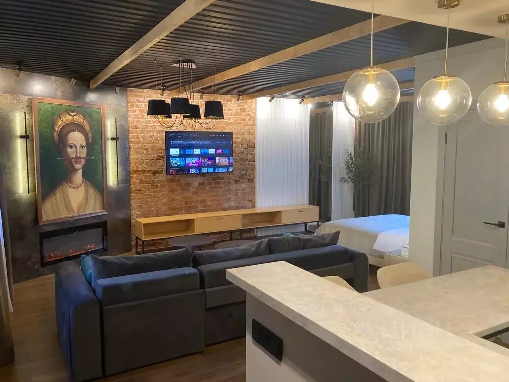 Студия Ярославская область, Рыбинск Крестовая ул., 27 (42.0 м) - Фото 1