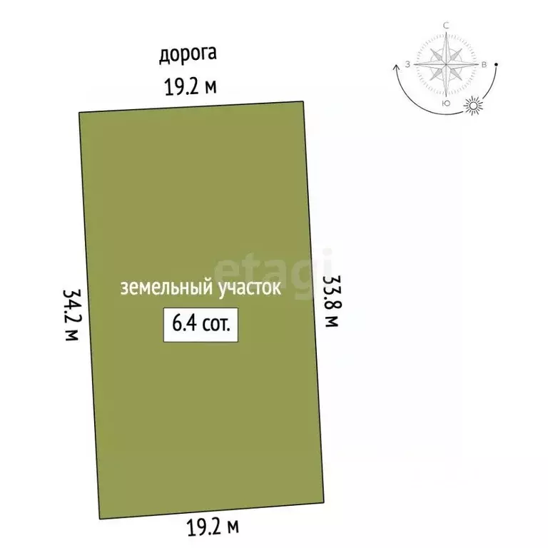 Участок в Москва Акиньшино кп, 154 (6.4 сот.) - Фото 1