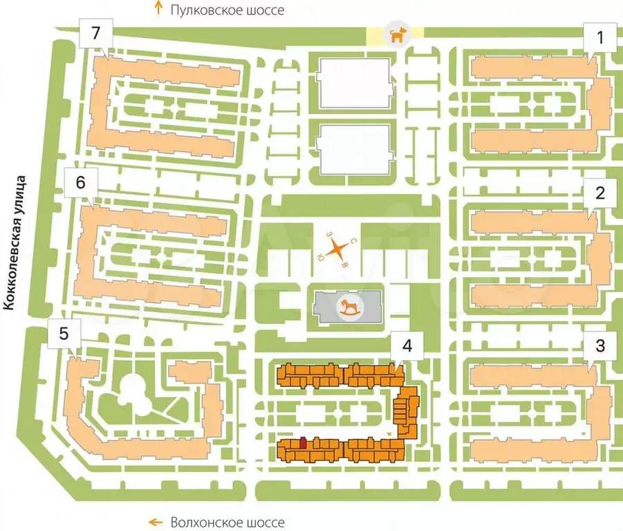 Квартира-студия, 27,2 м, 2/5 эт. - Фото 1