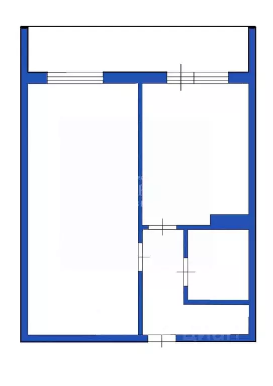1-к кв. Кемеровская область, Кемерово просп. Шахтеров, 84А (35.0 м) - Фото 2