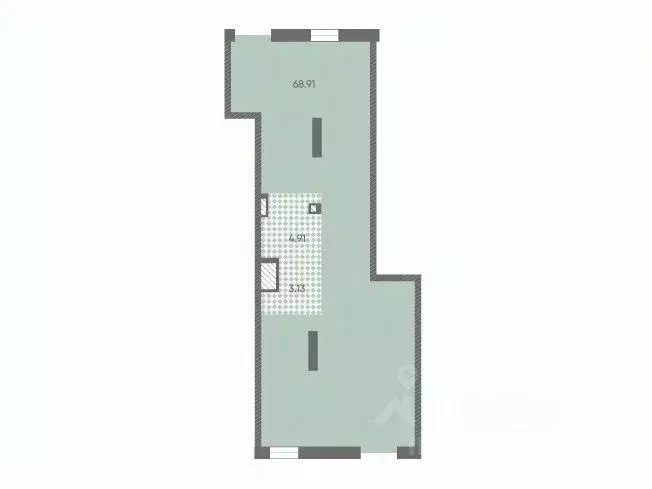 Помещение свободного назначения в Санкт-Петербург просп. Маршала ... - Фото 1