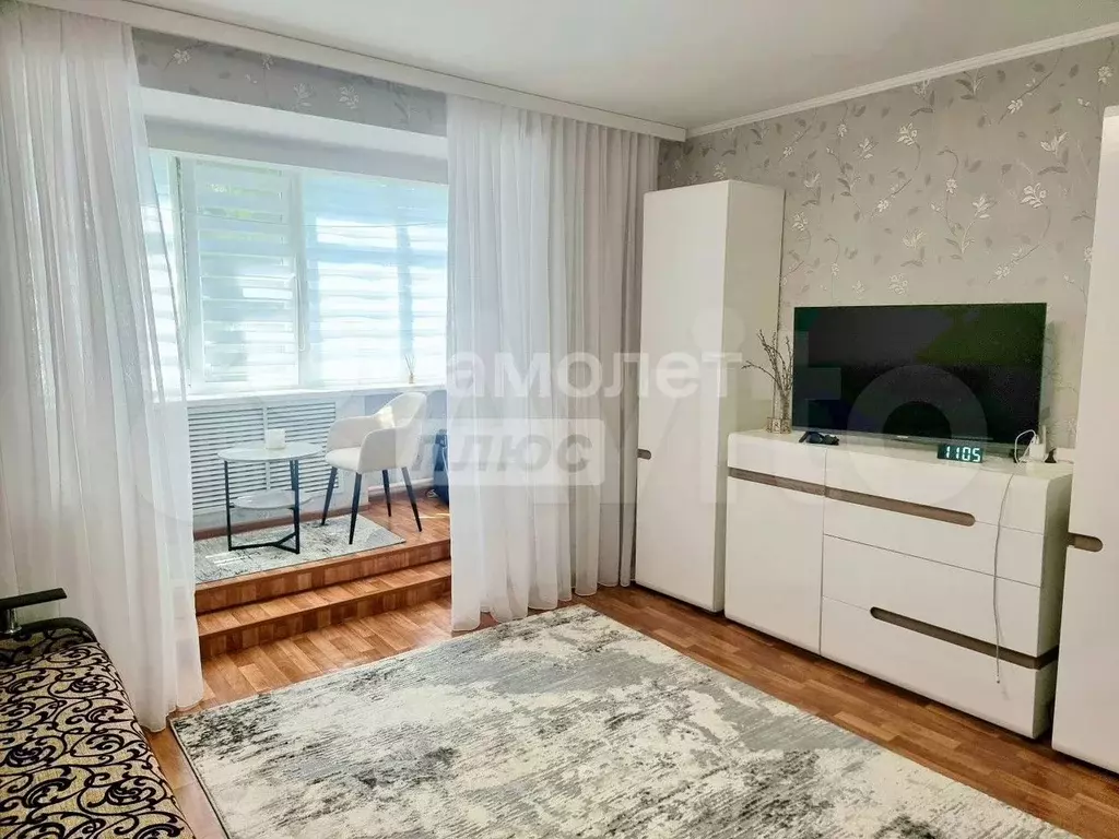 1-к. квартира, 33 м, 1/5 эт. - Фото 1