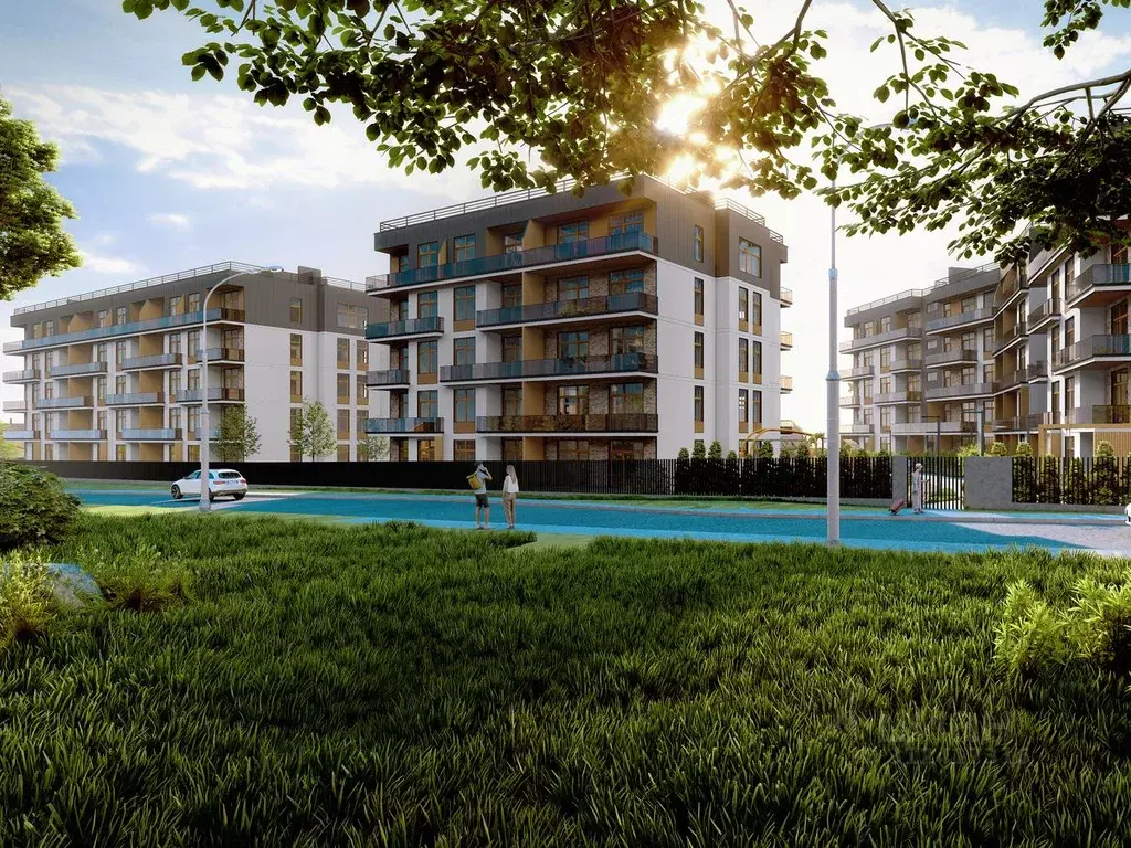 1-к кв. Калининградская область, Янтарный пгт ул. Советская (62.05 м) - Фото 2