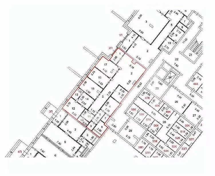 Торговая площадь в Москва Краснобогатырская ул., 40 (129 м) - Фото 2