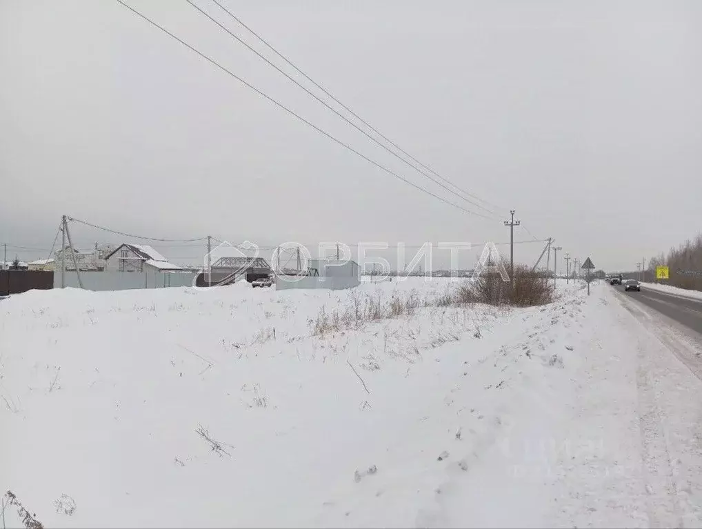 Участок в Тюменская область, Тюменский район, Воскресенье-1 ДНТ  (6.58 ... - Фото 0