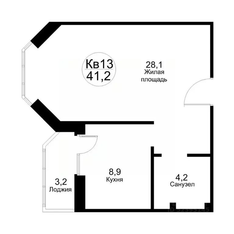 1-к кв. Московская область, Рузский муниципальный округ, Тучково пгт ... - Фото 1