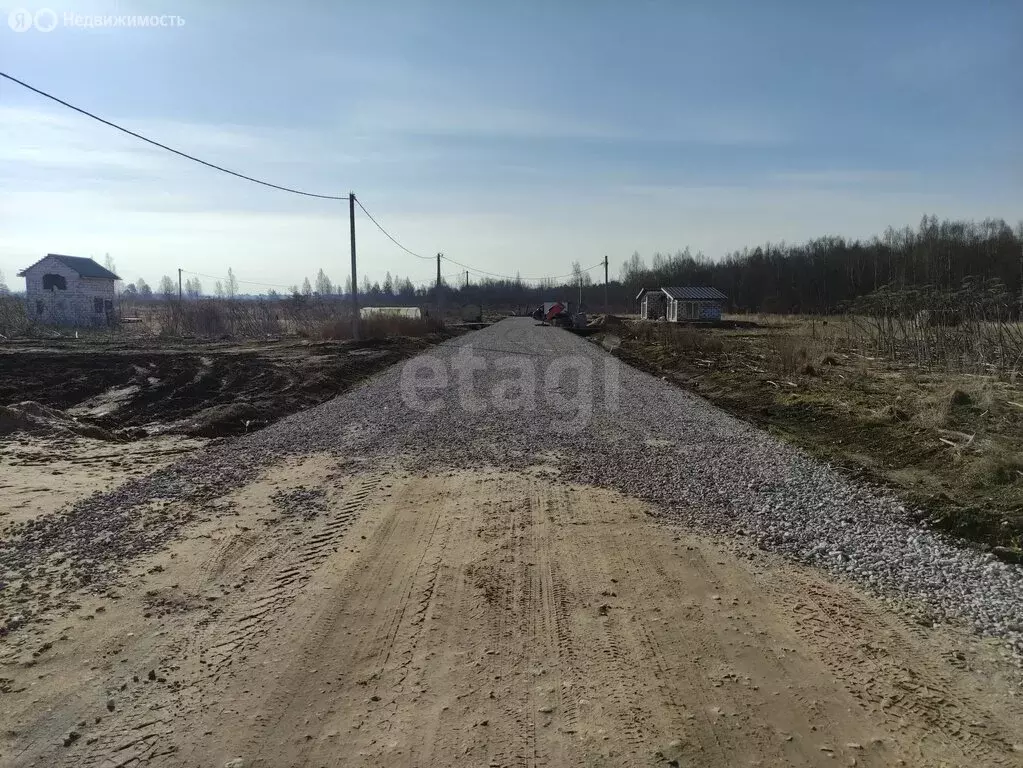 Участок в Псков, посёлок Учхоз, улица Трояновского (14.9 м) - Фото 1