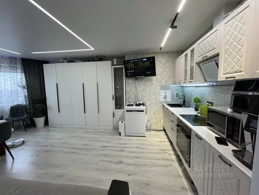 1-к кв. Московская область, Домодедово Южный мкр, ул. Курыжова, 30к1 ... - Фото 2