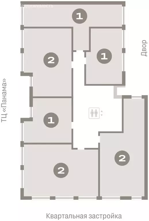 2-комнатная квартира: Тюмень, Мысовская улица, 26к1 (73.13 м) - Фото 1