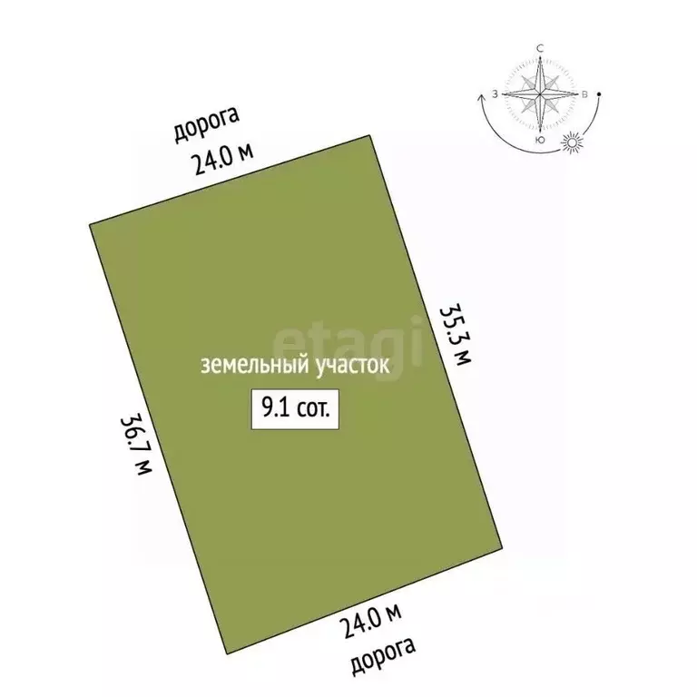 Участок в Ярославская область, Ярославль пос. Парково,  (9.1 сот.) - Фото 2