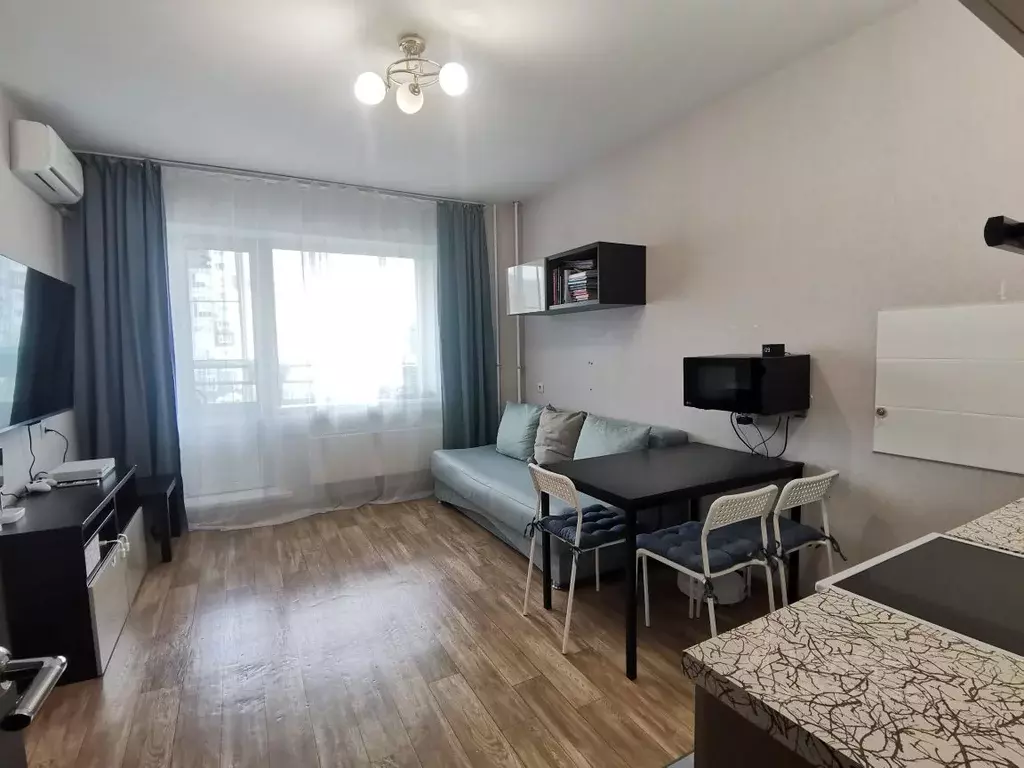 1-к кв. Новосибирская область, Новосибирск ул. Титова, 254 (37.1 м) - Фото 0