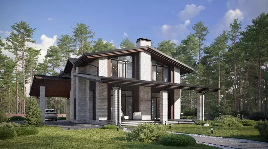 Дом в Московская область, Волоколамский муниципальный округ, Зиккурат ... - Фото 2