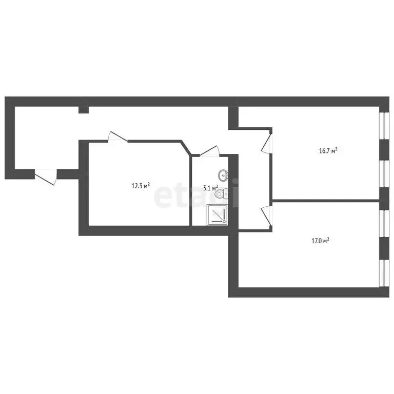 Помещение свободного назначения (72 м) - Фото 1