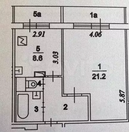 1-к. квартира, 40 м, 5/12 эт. - Фото 0