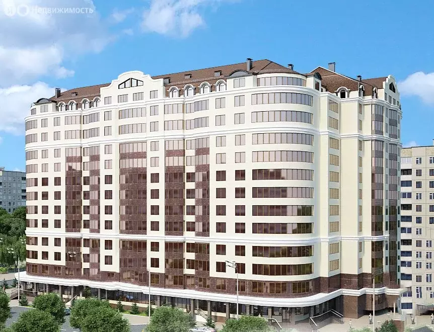3-комнатная квартира: Махачкала, улица Хаджи Булача, 16Б (94 м) - Фото 0