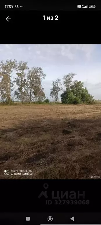 Участок в Рязанская область, Михайловский муниципальный округ, д. ... - Фото 2