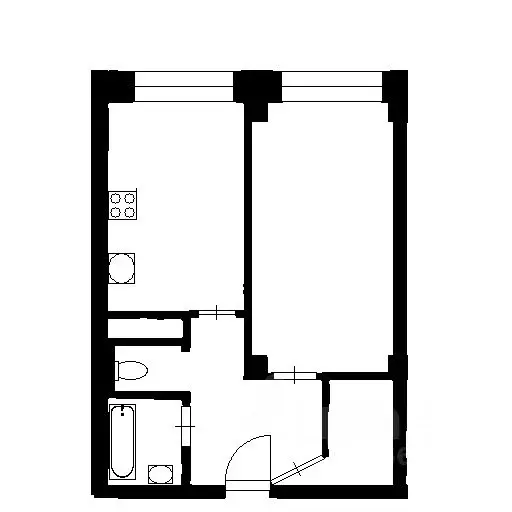 1-к кв. Московская область, Щелково городской округ, д. Большие ... - Фото 2