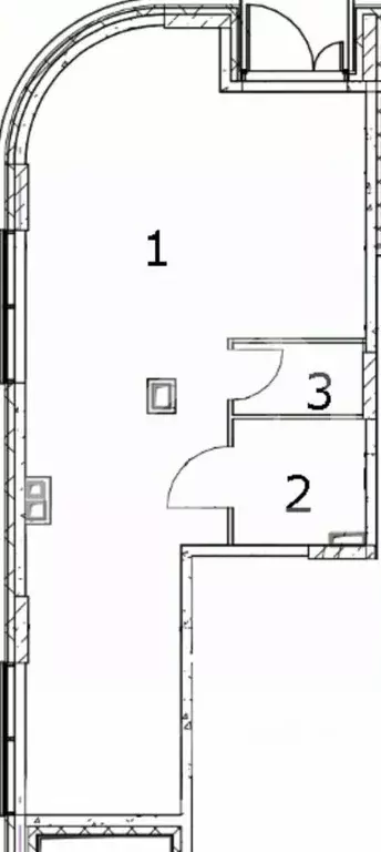 Помещение свободного назначения в Москва ул. Петра Кончаловского, 5 ... - Фото 2