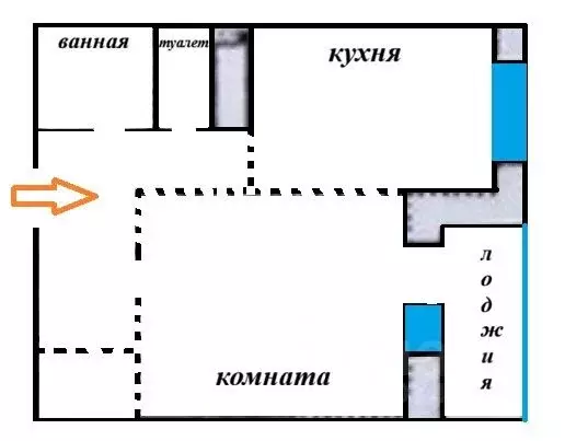 1-к кв. Москва, Москва, Троицк ул. Нагорная, 4 (38.7 м) - Фото 2