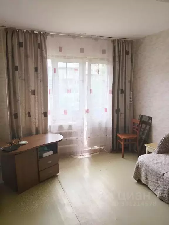 1-к кв. Иркутская область, Иркутск ул. Баумана, 222 (32.0 м) - Фото 2